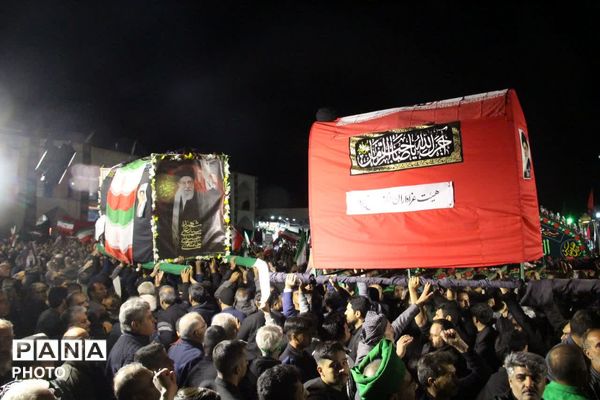 اجتماع عظیم هیات‌های یزدی در سوگ شهادت رهبر انقلاب