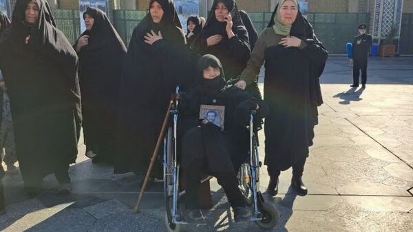تشییع جانباز شهید دکتر موسی میرشکار در مشهد