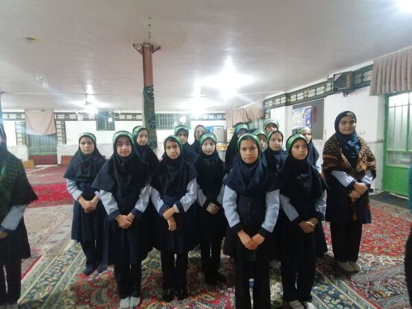 مراسم ولادت امام علی (ع)و سالگرد شهادت حاج قاسم سلیمانی در مسجد چهارده معصوم الغدیر