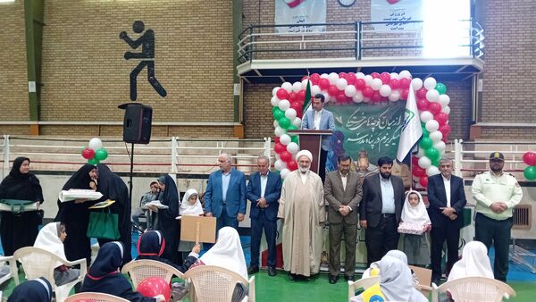 آیین تجلیل از خانواه شهدا در پروژه مهر ناحیه ۲ مشهد