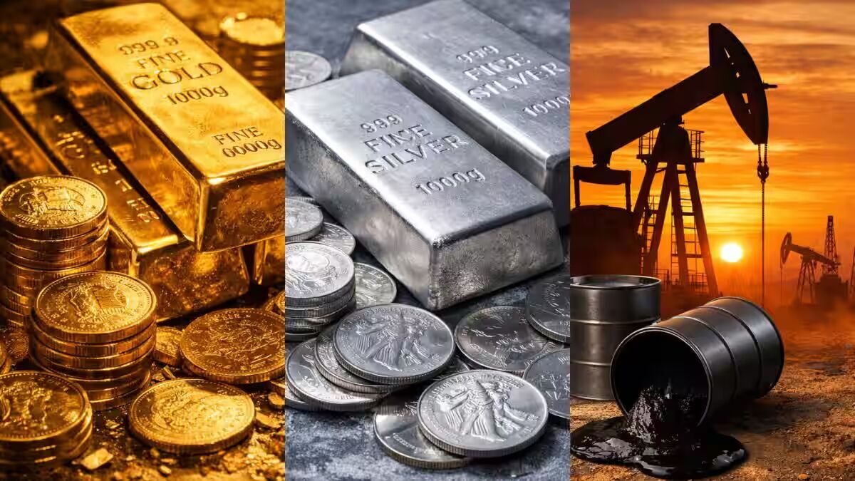 افزایش بهای جهانی نفت همزمان با تحولات جدید خاورمیانه؛ طلا عقب نشست