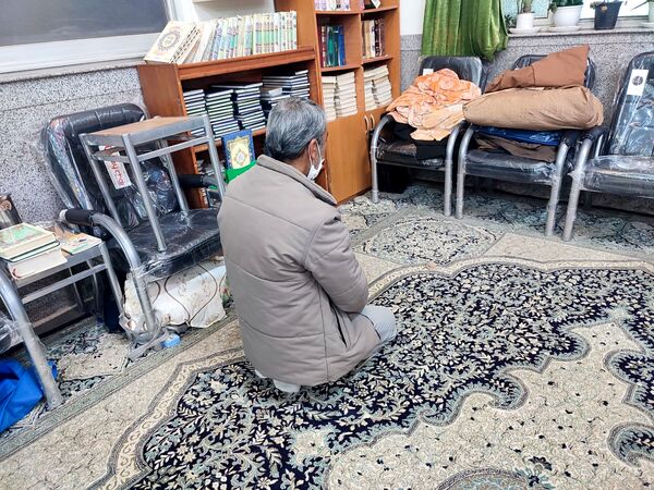برگزاری اعتکاف در مسجدالهادی نیشابور 