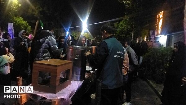 موکب  مردمی شهید مصطفی صدر زاده  در نیشابور