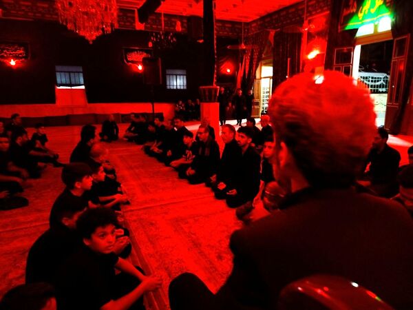 شور حسینی در هیئت شاهزاده قاسم ابن الحسن روستای فدافن