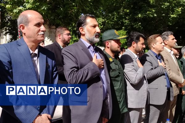 سپاس معلم  در نیشابور