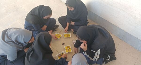 برپایی موکب دانش‌آموزی به‌مناسبت شهادت حضرت فاطمه(س)