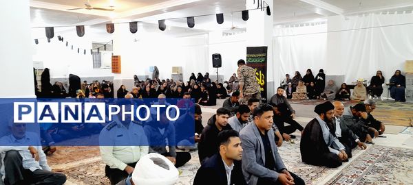 تشییع شهید گمنام در فین