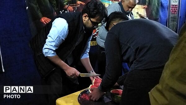 فعالیت موکب های بلوار فضل نیشابور در پنجاه و یکمین شب