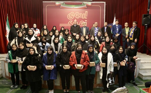سومین روز اردوی تمشک سازمان دانش‌آموزی آذربایجان‌شرقی