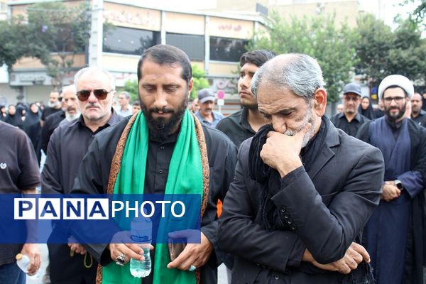 پیاده‌رویی جاماندگان اربعین حسینی در فردیس