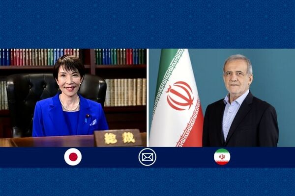 تاکید رئیس جمهور بر تقویت همکاری‌های دوجانبه و بین‌المللی تهران–توکیو