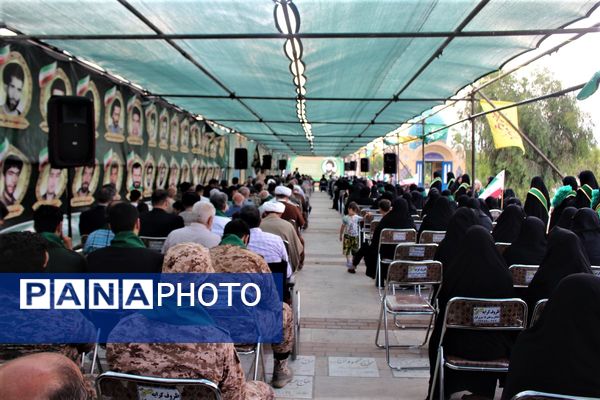 آیین سالگرد شهید آیت الله سعیدی و شهدای سادات استان قم 