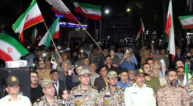 حضور مقتدرانه پدافند هوایی در شهرستان سملقان 