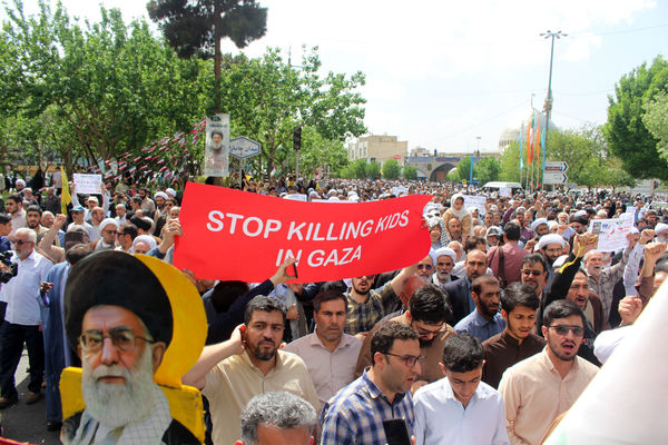 اعلام انزجار مردم قم از جنایات رژیم صهیونیستی در جمعه خشم