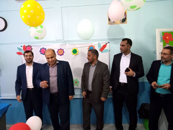 برگزاری آیین بازگشایی مدارس در مدرسه شیخ فضل‌الله صفادشت