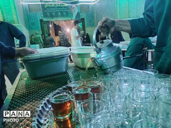 فعالیت چایخانه حضرت زهرا (س) در قاب پانا 