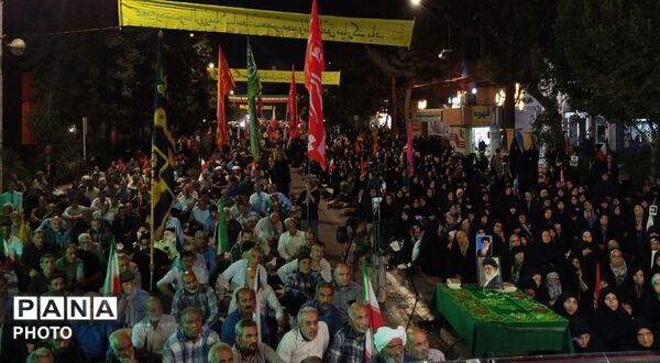 شب صدوهشتادوسومین تجمعات مردمی با اقامه نماز استغاثه