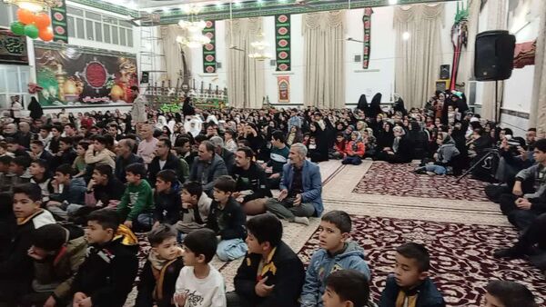 جشن ولادت امام قائم در روستای نقاب خلیل آباد