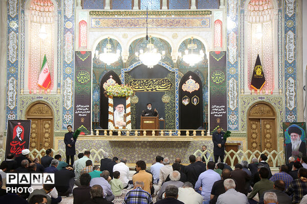 عزاداری شب شهادت امام حسن عسگری(ع) در حرم کریمه اهل بیت(س)