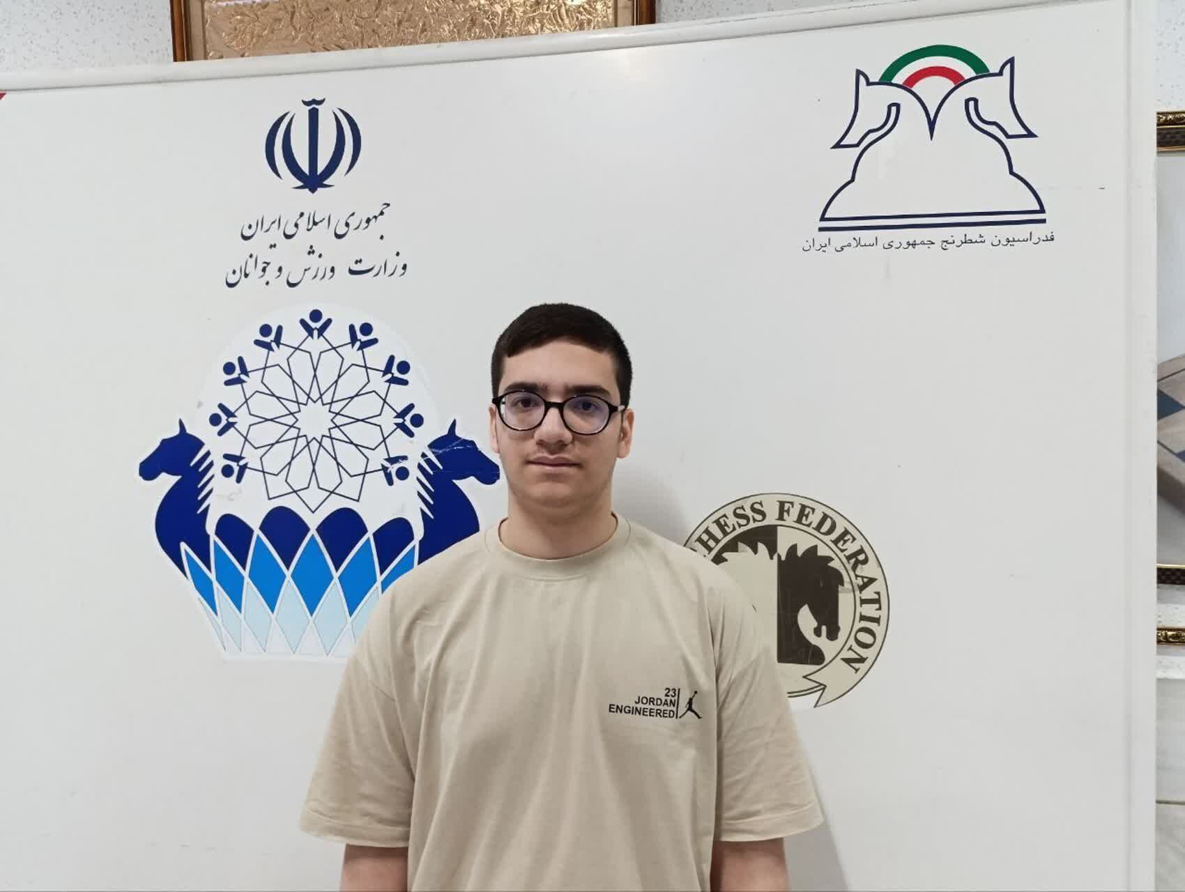 سینا موحد در جایگاه دوم رقابت‌های شطرنج جام آزاد باکو