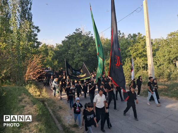 مراسم عزاداری اربعین حسینی در مسجد صاحب‌الزمان (عج) علی‌آباد پیشکوه