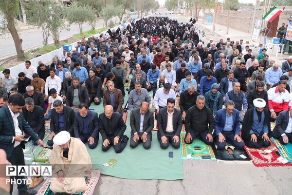 تجلی عبودیت و بندگی در نماز عید فطر فهرج