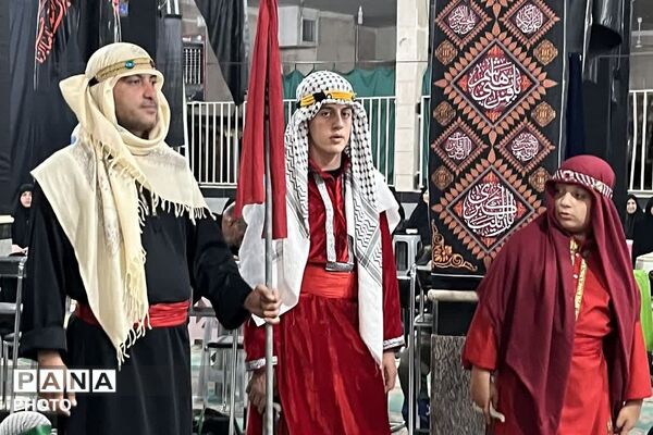 مراسم تعزیه خوانی دهه اول محرم در شهرک گلشهر چهاردانگه