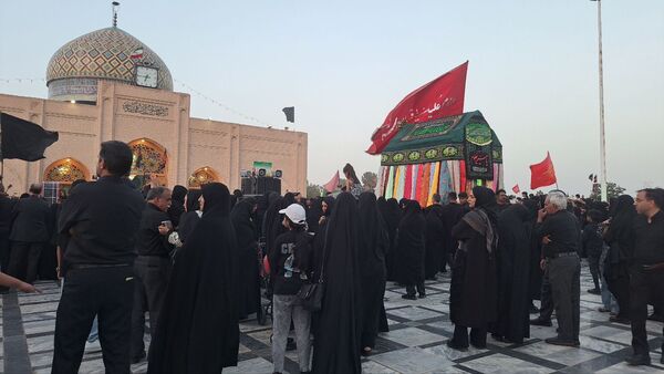 حضور گسترده هیئات مذهبی در بارگاه منور امام زاده محمد عابد 