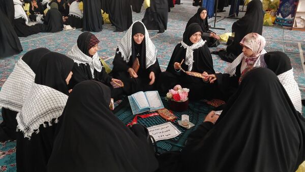 برگزاری اجتماع بزرگ حلقه صالحین در مصلی کرج 
