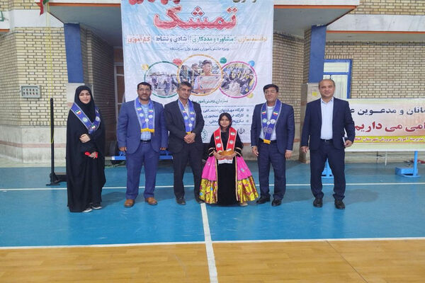 اردوی تمشک دختران شهرستان‌های جنوبی استان بوشهر در کنگان