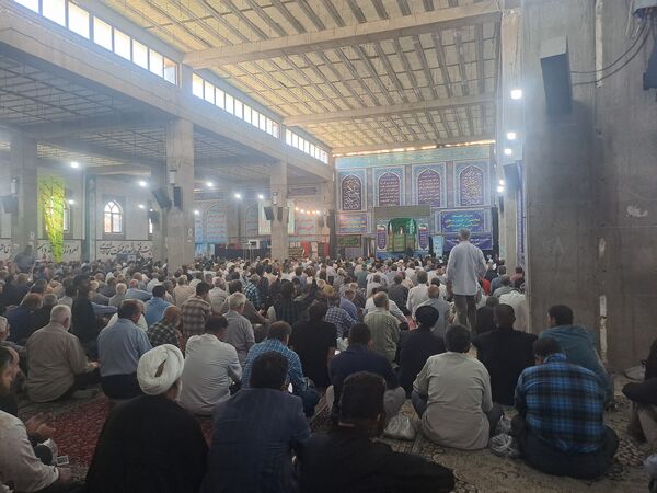 نماز جمعه در دهه سوم محرم در نیشابور