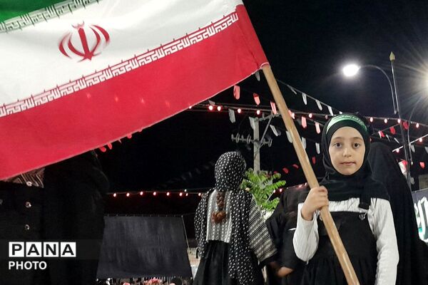 از کربلا تا ایران؛ عزاداران حسینی با پرچم ایران، پیام وحدت و استقامت را فریاد زدند
