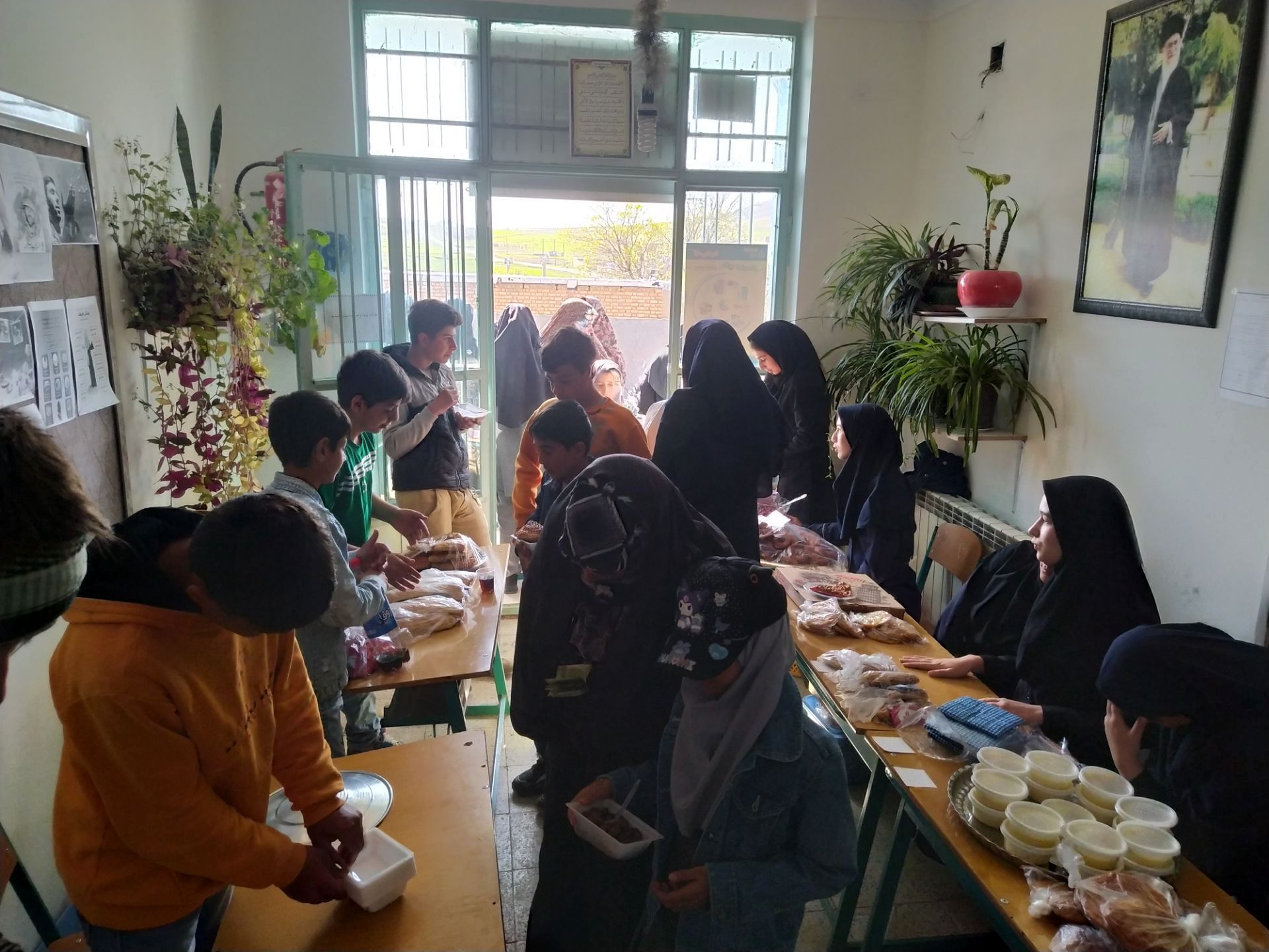 برگزاری بازارچه دانش‌آموزی در مدرسه امیرکبیر ایجرود