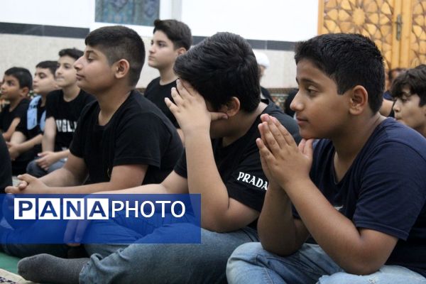 سوگواره عاشورایی احلی من العسل در گلوگاه 