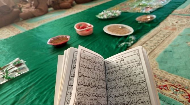 جشن میلاد امام زمان(عج) در مدرسه فروغ روستای رضوان