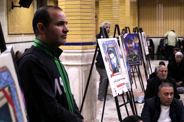 مراسم اولین سالگرد شهادت مدافع حرم سرتیپ شهید سیدرضی موسوی در زنجان