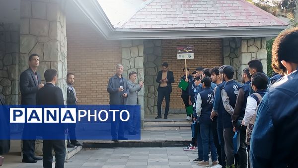 افتتاحیه اردوی مسئله محور پسران در اردوگاه شهید باهنر تهران 