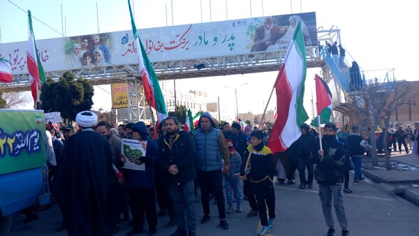 راهپیمایی ۲۲ بهمن در بخش صفادشت ملارد