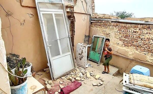 مغان روستایی  زلزله زده و غریب  بدون خبرنگار در کاشمر