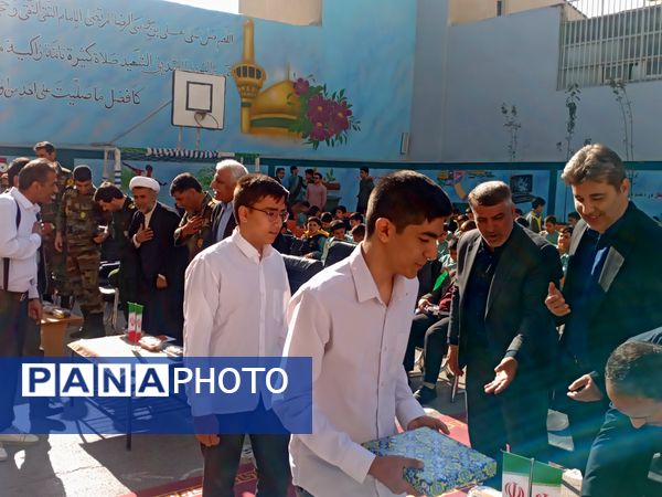 نواخته شدن زنگ «پدافند غیرعامل و استکبارستیزی» در ناحیه ۳ مشهد مقدس