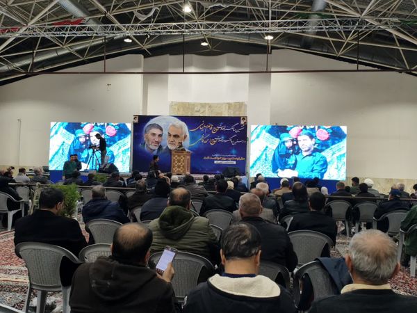 برگزاری ششمین سالگرد شهادت حاج قاسم سلیمانی در گلستان شهدای اصفهان