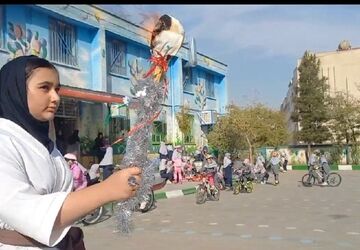 برگزاری المپیاد ورزشی در دبستان نیایش