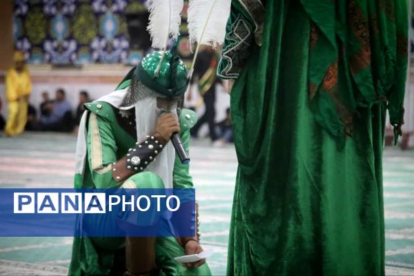 آیین تعزیه‌خوانی واقعه عاشورا در شهر اهرم تنگستان