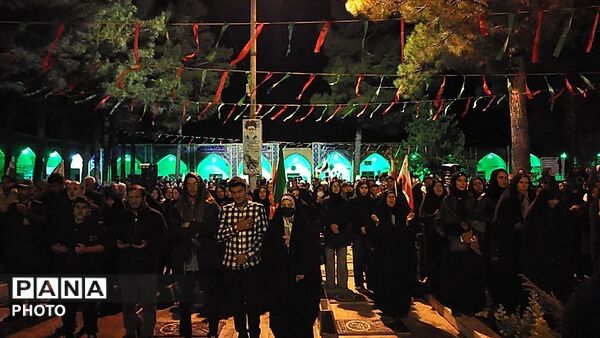 تدفین پیکر مطهر شهید مهدی عمارلو در بهشت فضل شهرستان نیشابور