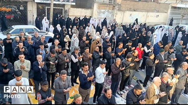 برپایی نماز عید سعید فطر در مشکین دشت  کرج 