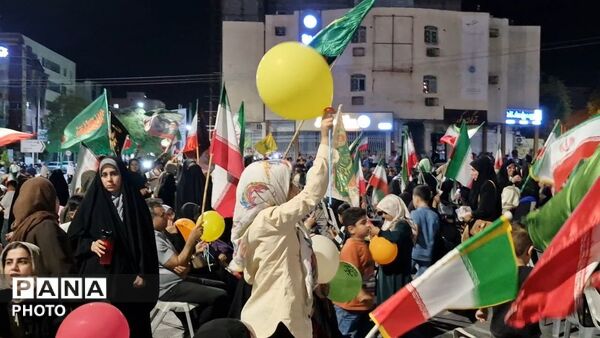 برگزاری جشن باشکوه عید غدیر خم در میدان امام حسین (ع) شهرستان جم