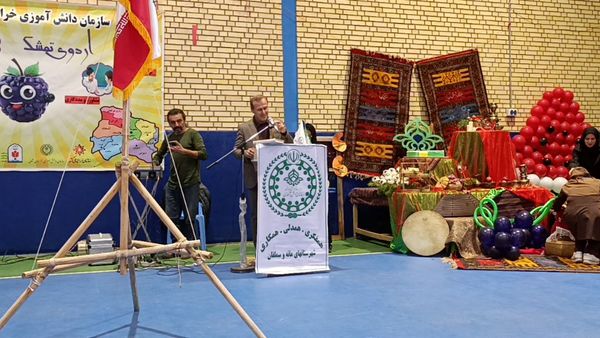 اردوی تمشک در شهرستان سملقان