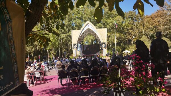  آیین افتتاحیه یادمان شهید دانش آموز اردوگاه باغرود نیشابور