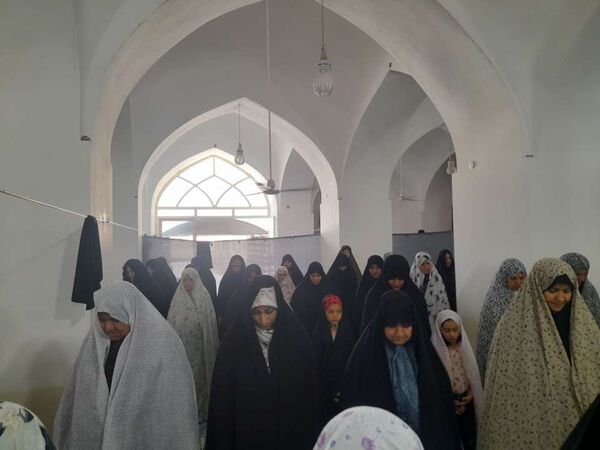 نماز عبادی سیاسی جمعه در مصلی مسجد جامع خلیل آباد