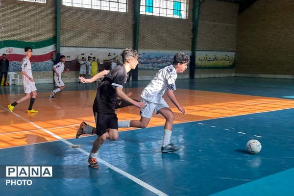 اختتامیه مسابقات فوتسال بین‌مدرسه‌ای پسران جام اقتدار ایران در پردیس